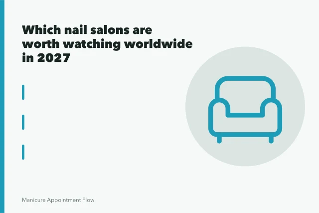 Manicure in progress at a nail salon workstation with tools and gel polish. Which nail salons are worth watching worldwide in 2027